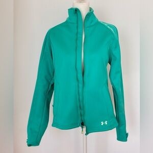 Under Armour Women's Teal Zip-Up Ski Jacket